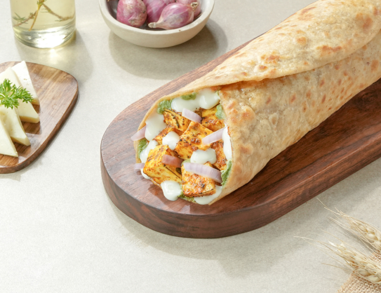 Cheese Melt Paneer Roll