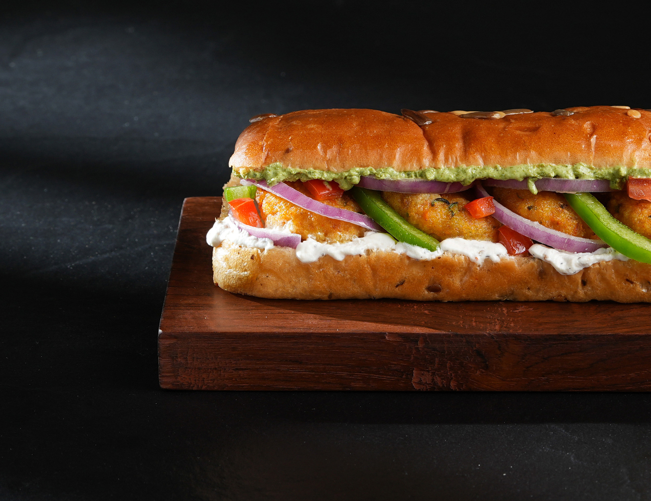 Bombay Tikki Sub-Sandwich