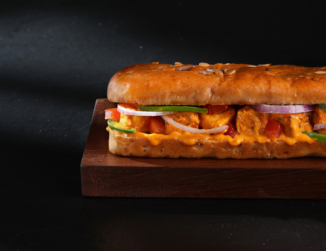 Paneer Makhani Sub-Sandwich