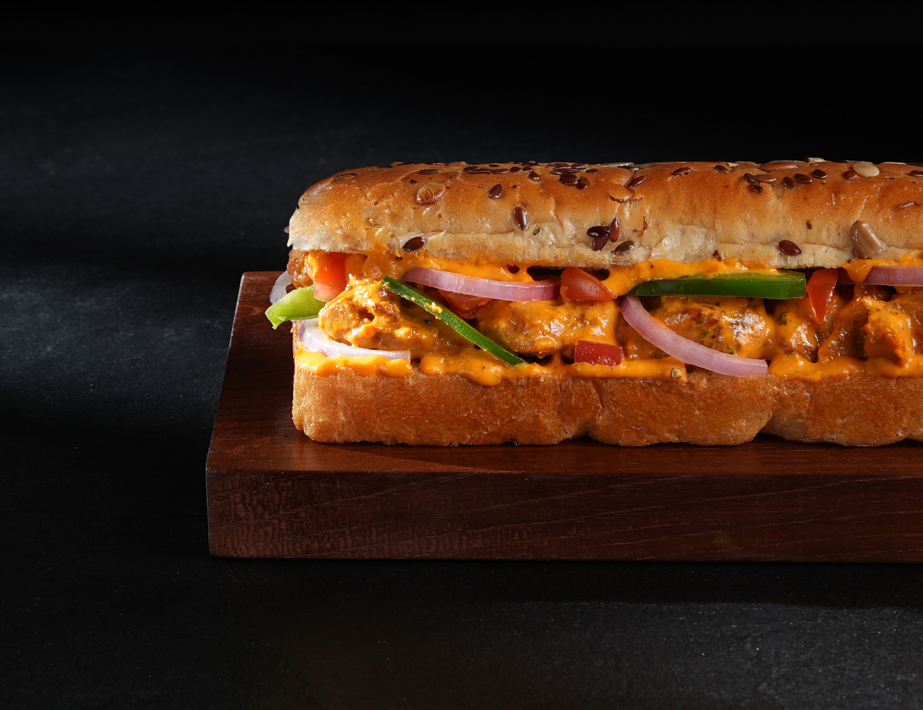 Butter Chicken Sub-Sandwich