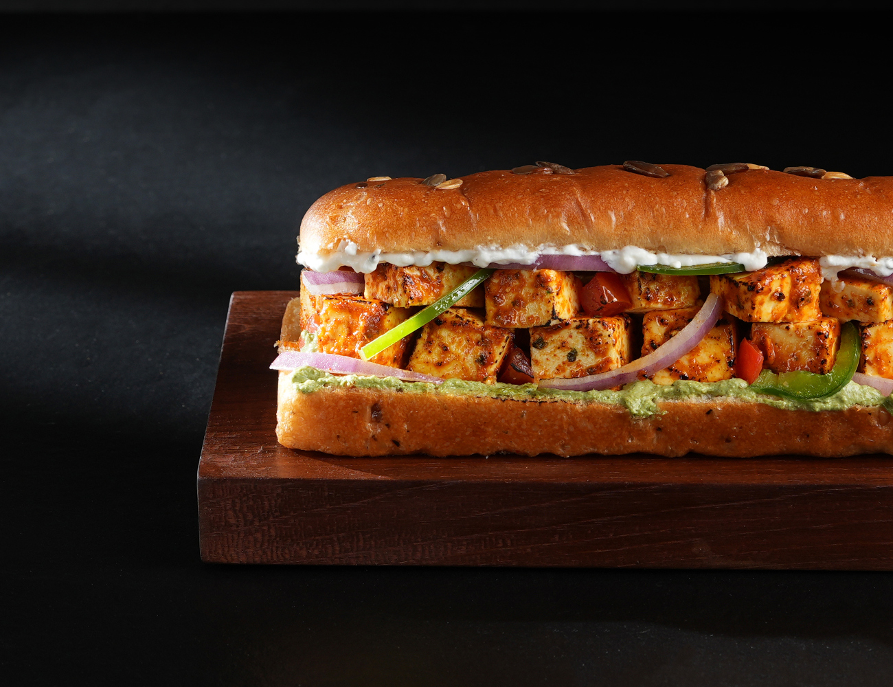 2X Paneer Tikka Sub-Sandwich
