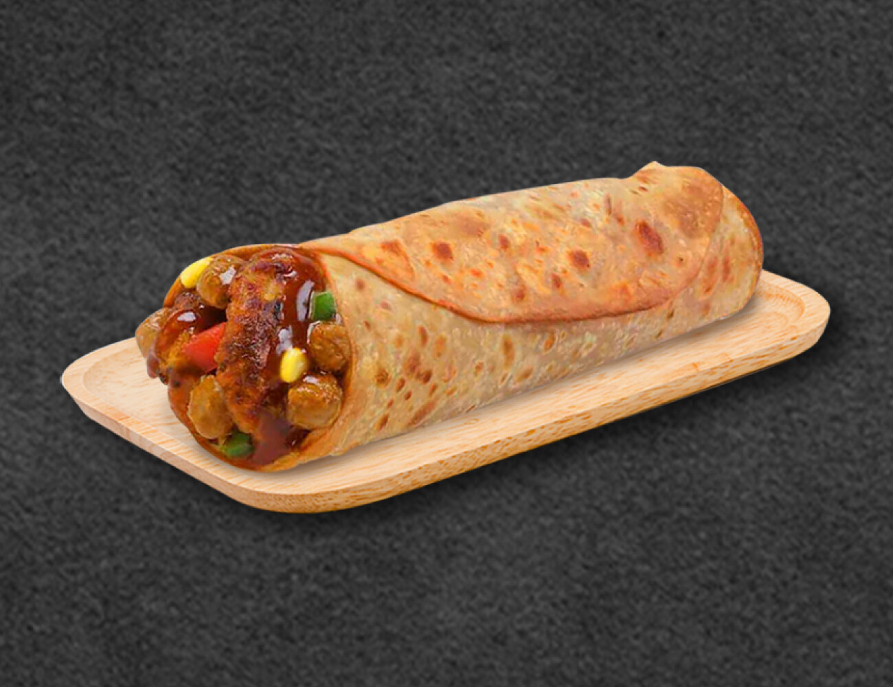 Chole Tikki Roll