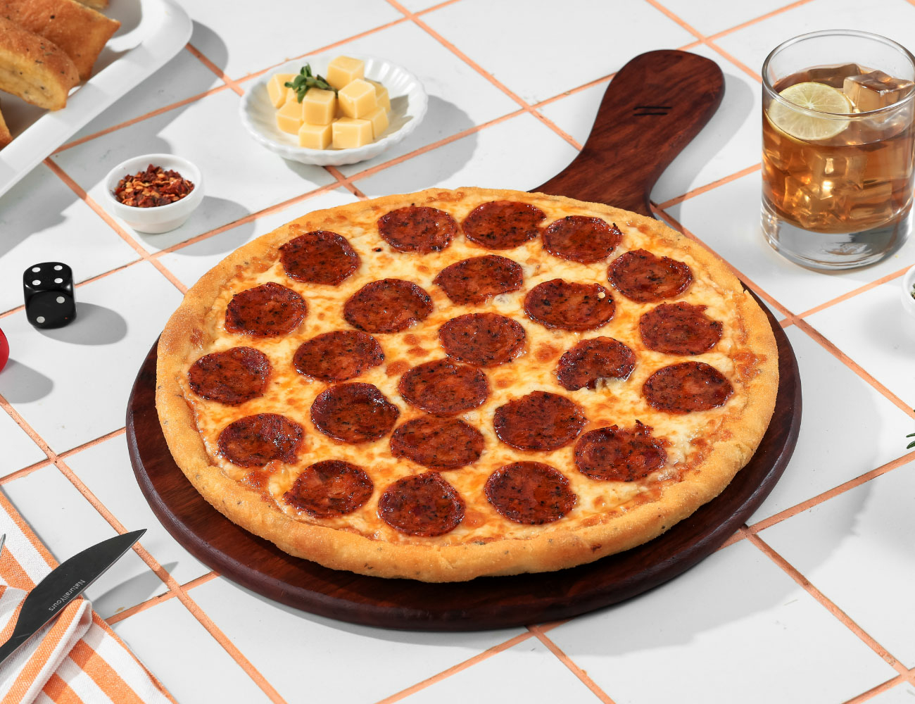 Classic Pepperoni CHEESE BLAST PIZZA [BIG 10"]