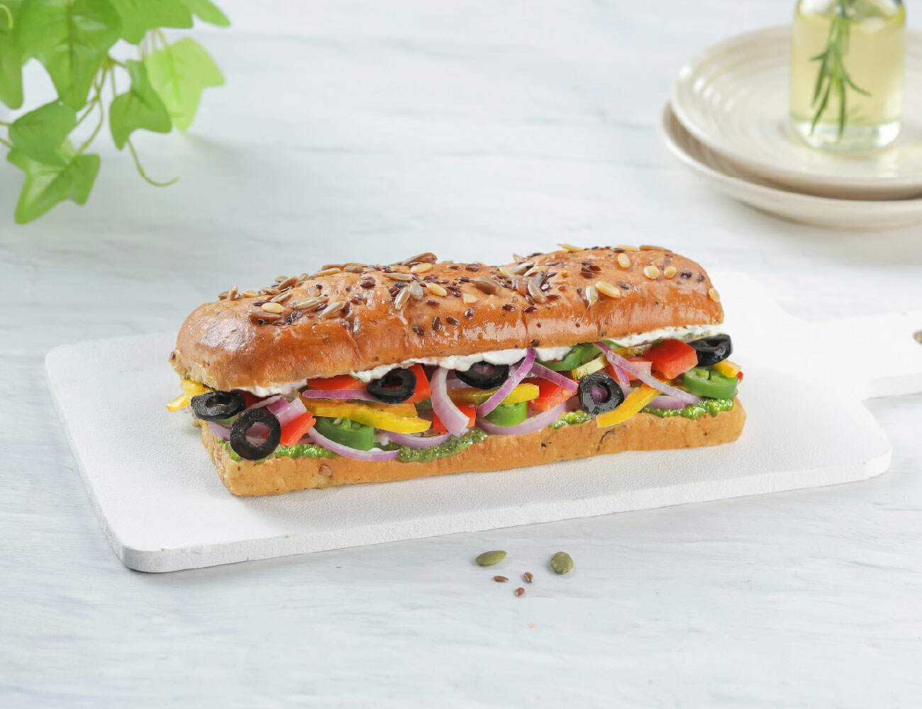 Veggie Goodness Sandwich [432 Kcal, Low Calorie]