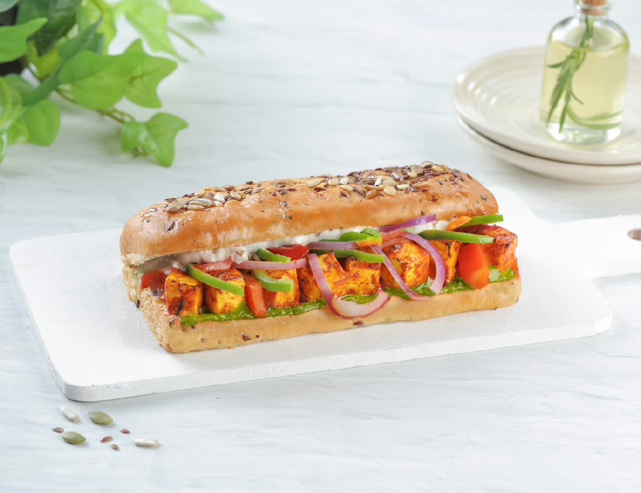 Grilled Paneer Power Sandwich [25g Protein]
