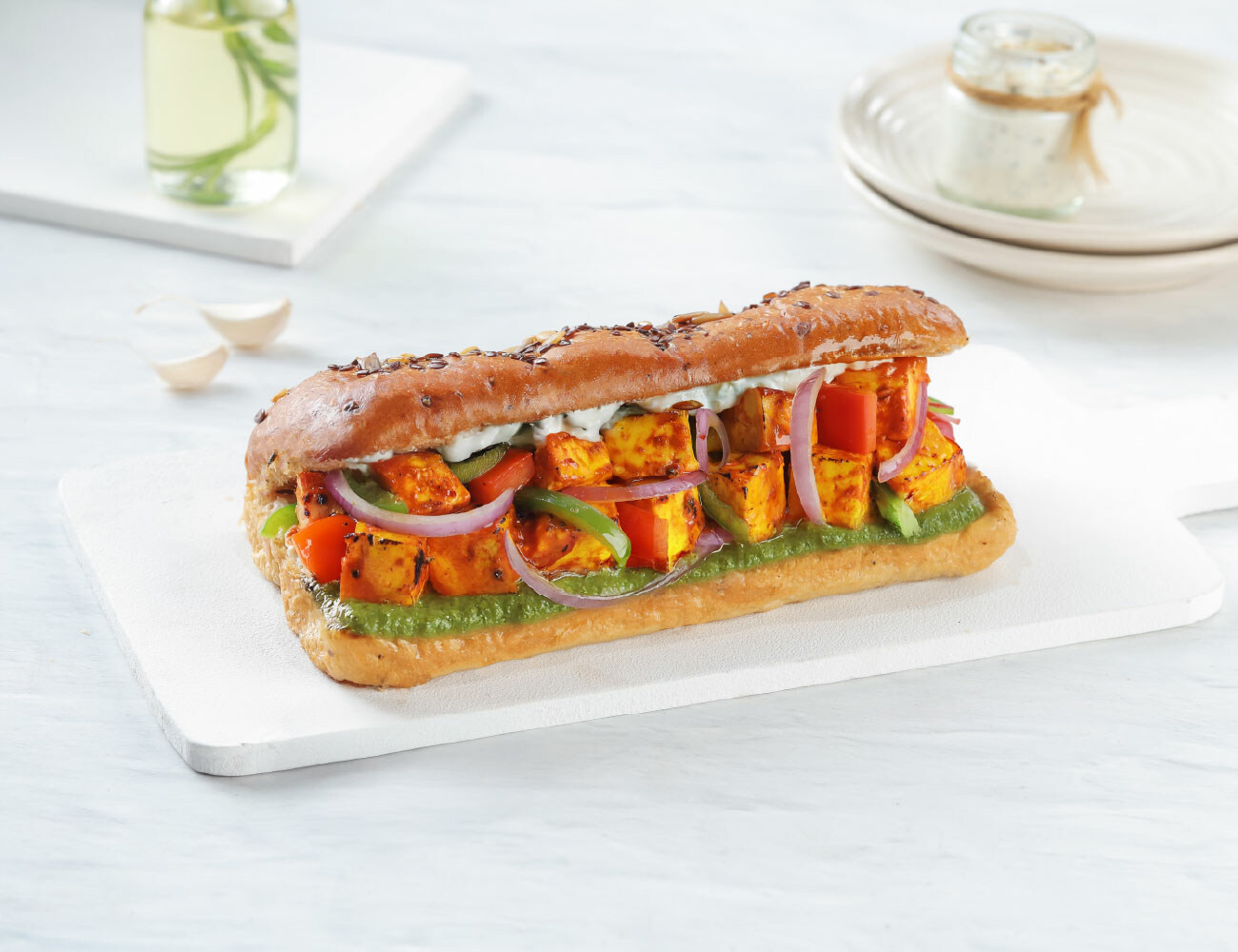 Overload Paneer Mighty Sandwich [32g - High Protein]