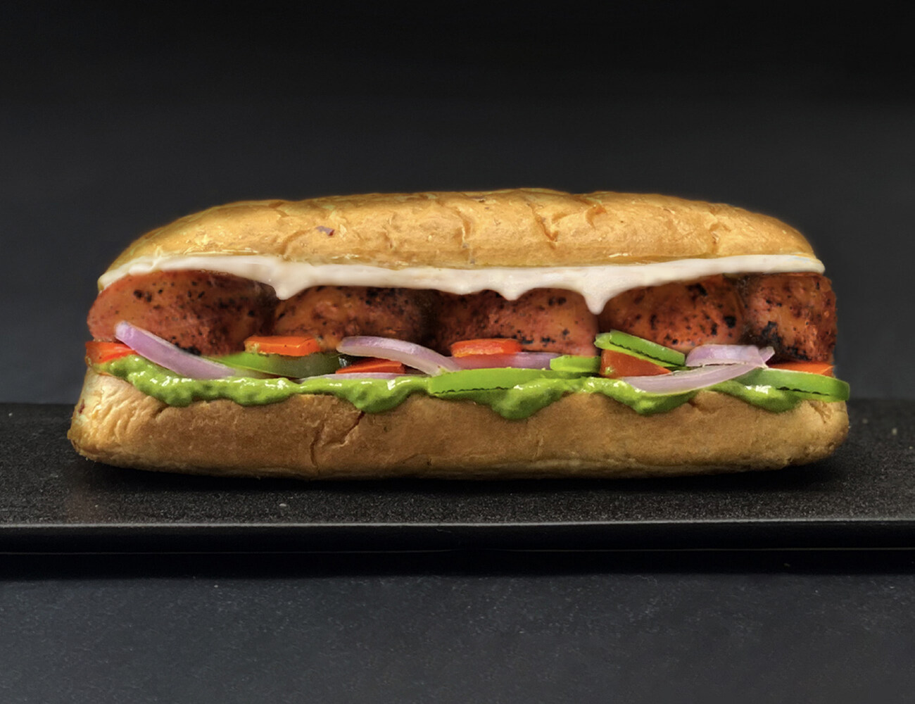 Aloo Cheese Melt Sandwich