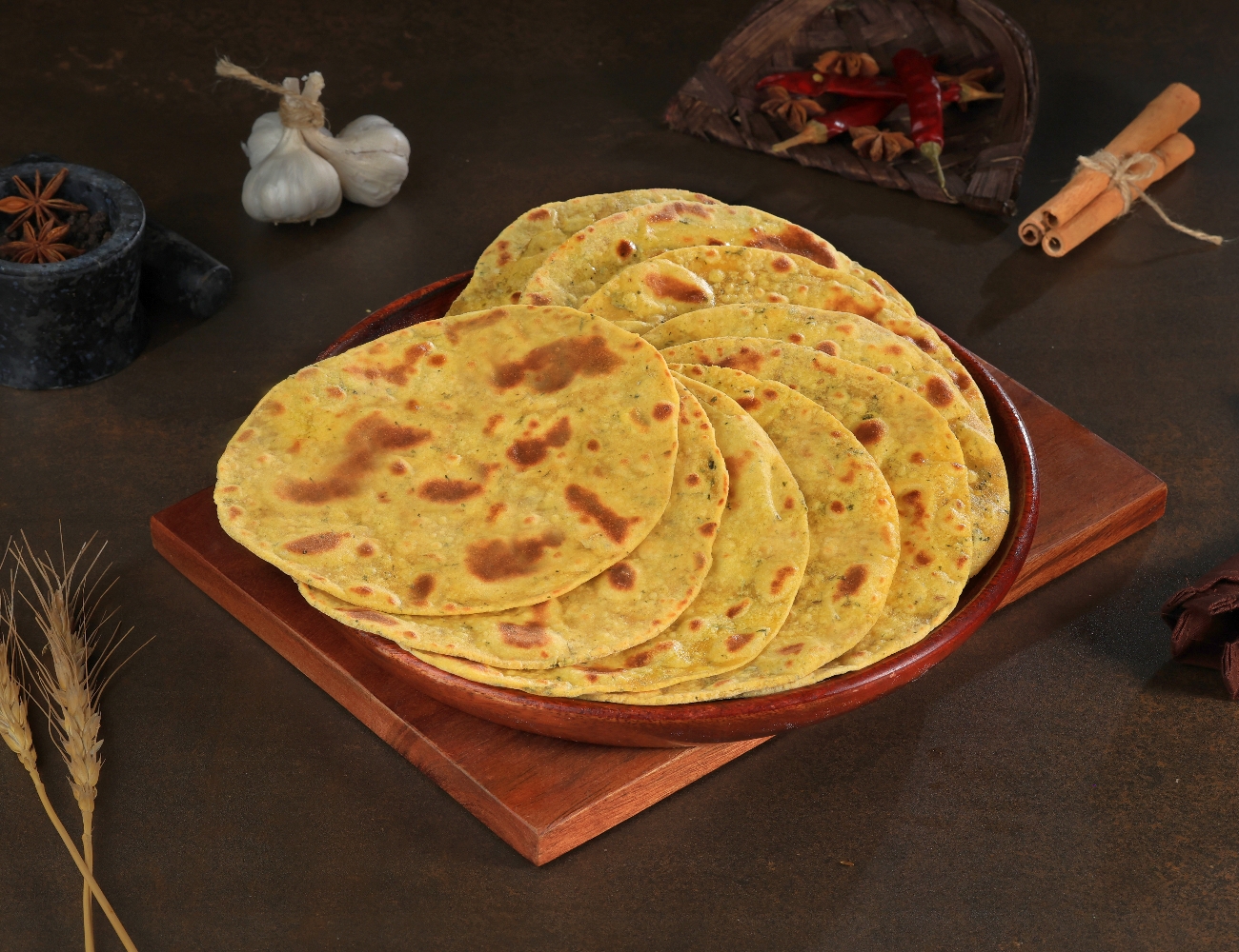 Five-Grain Super-Roti [Pack Of 9]
