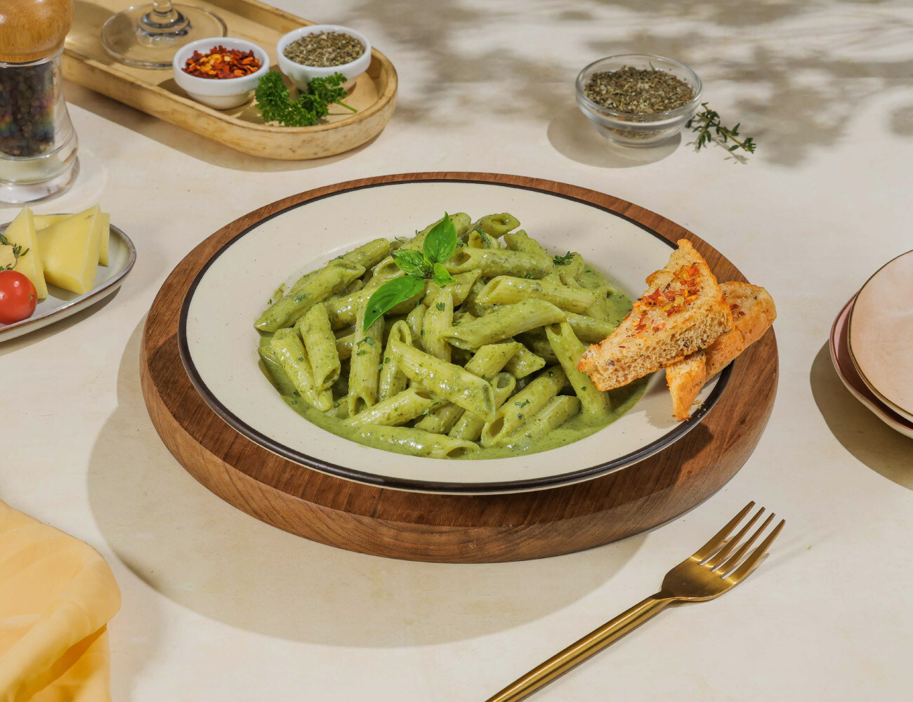 Creamy Pesto Pasta