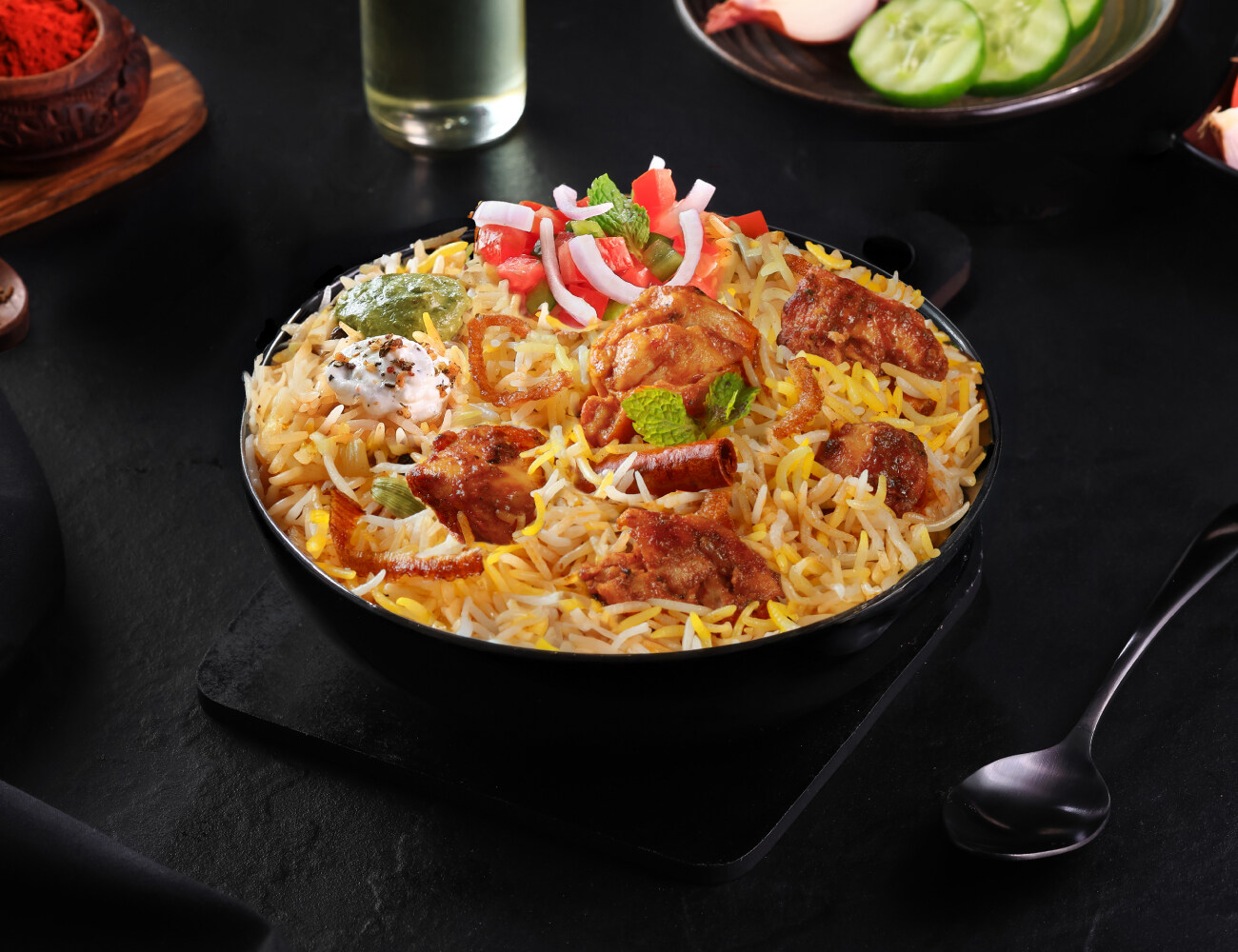 Chicken Dum-Pukht Biryani Bowl