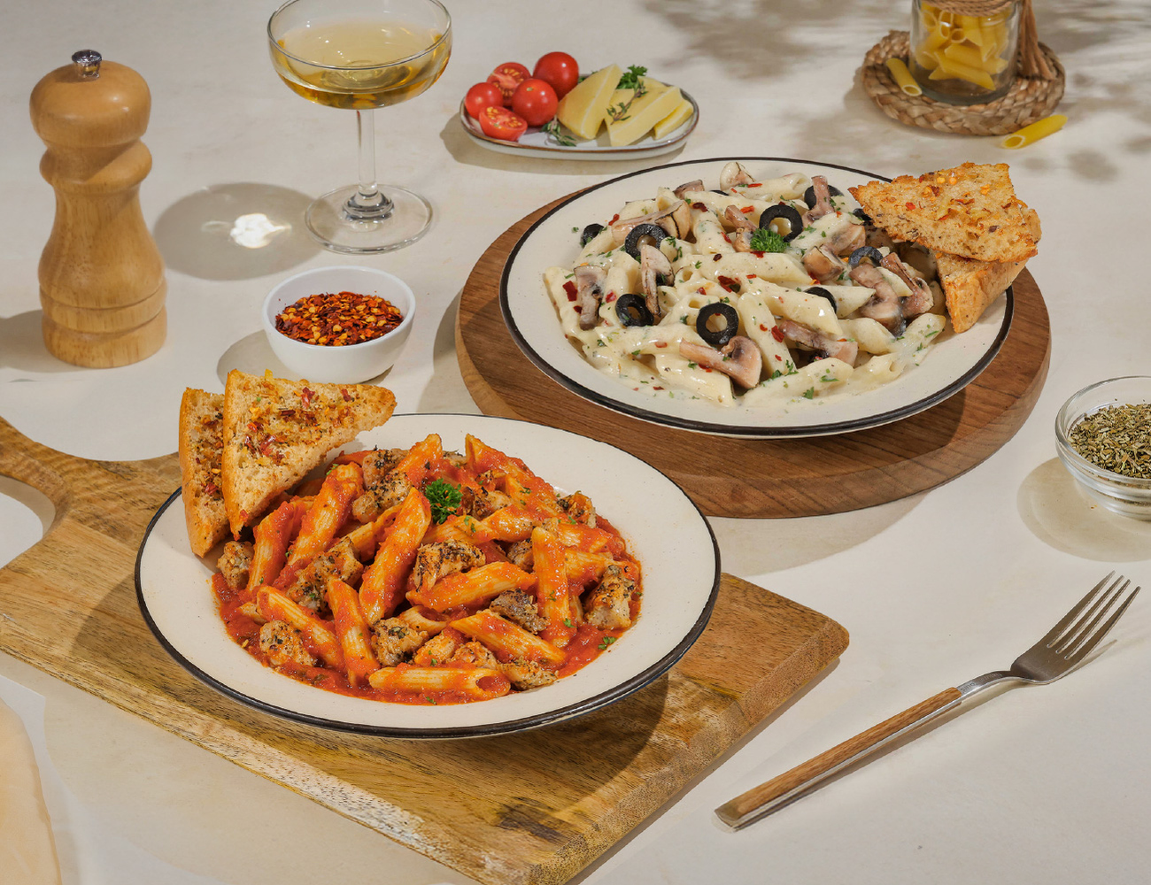 2 PREMIUM Pastas Combo