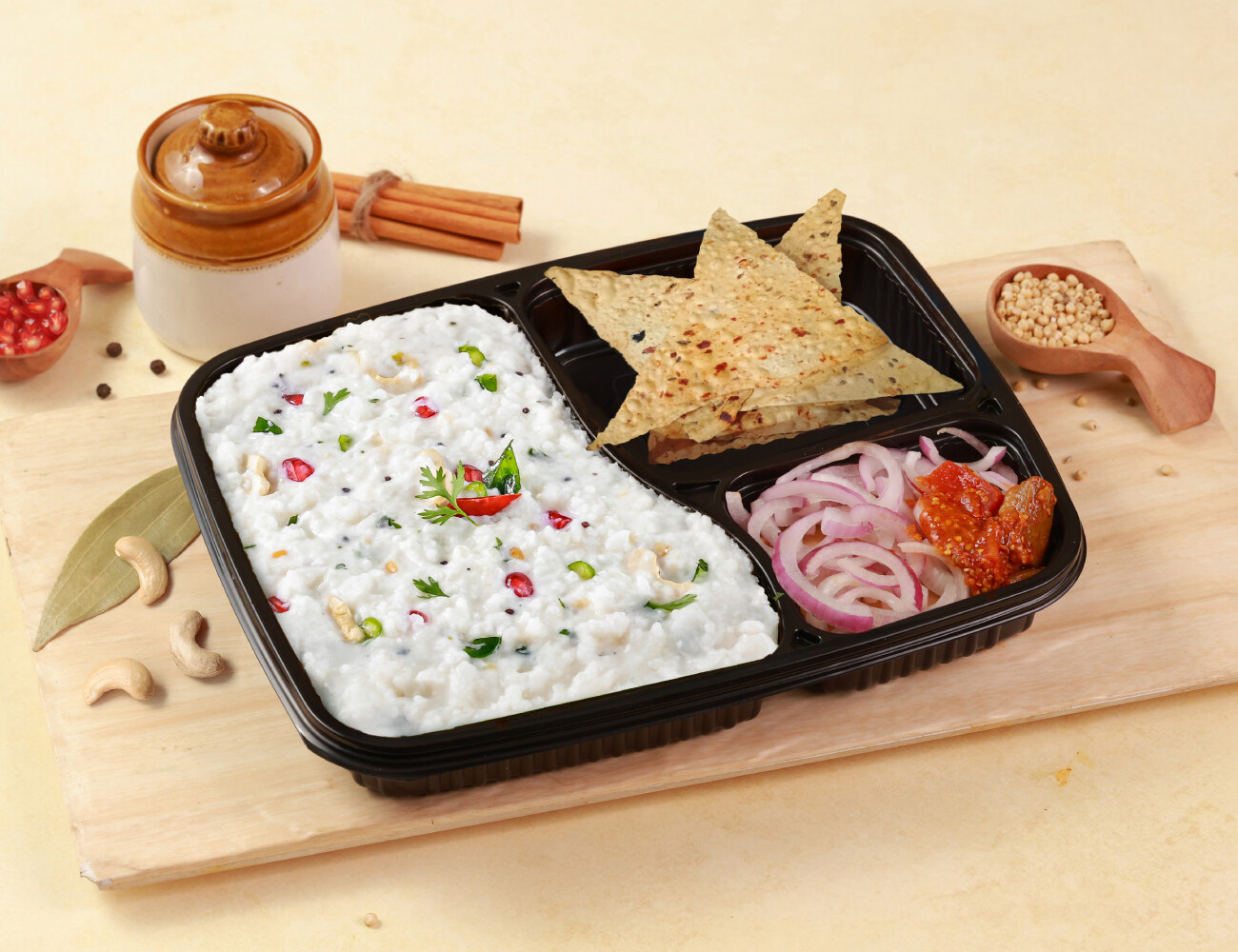 Curd Rice Thali