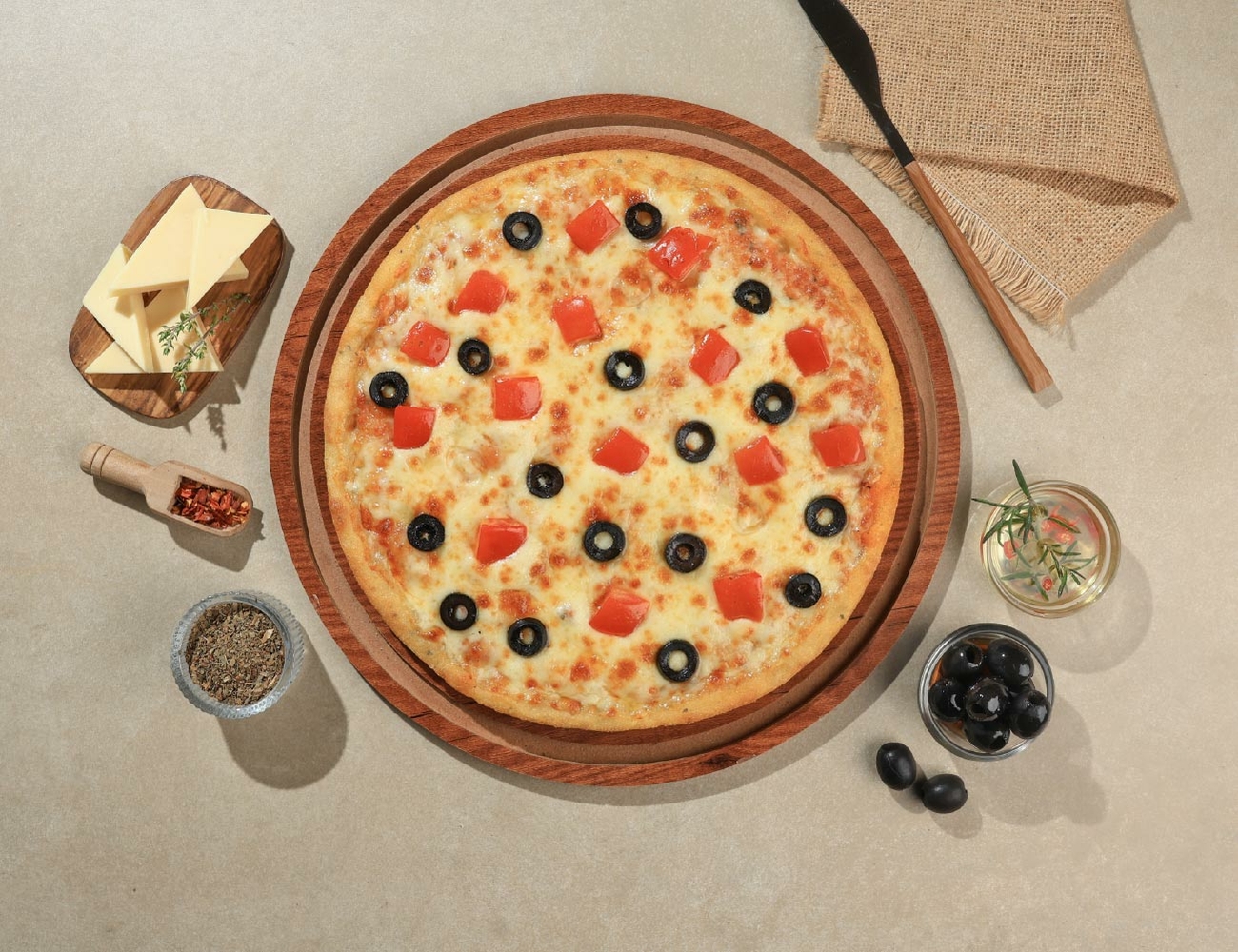 Olive Twist Pizza [10" Big]
