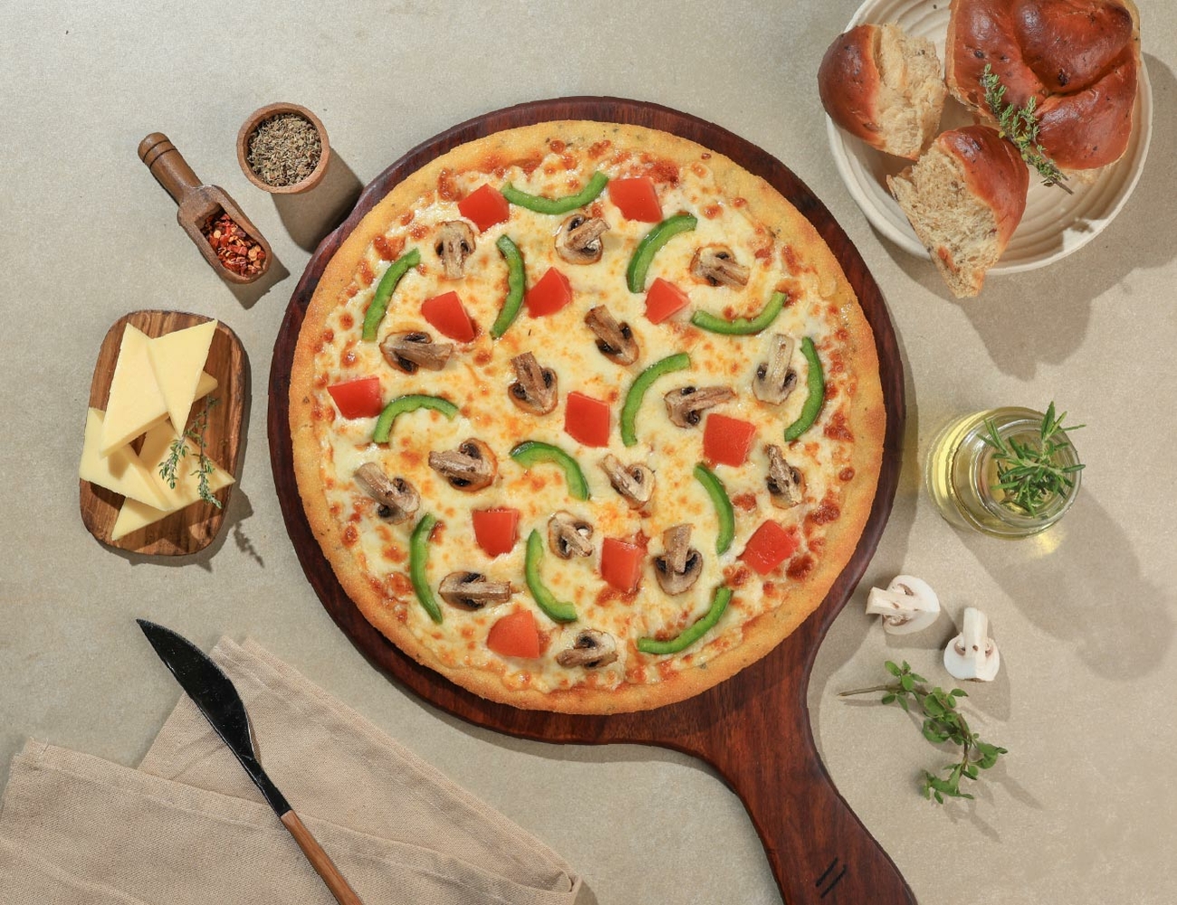 Wild Shroom Pizza [10" Big]