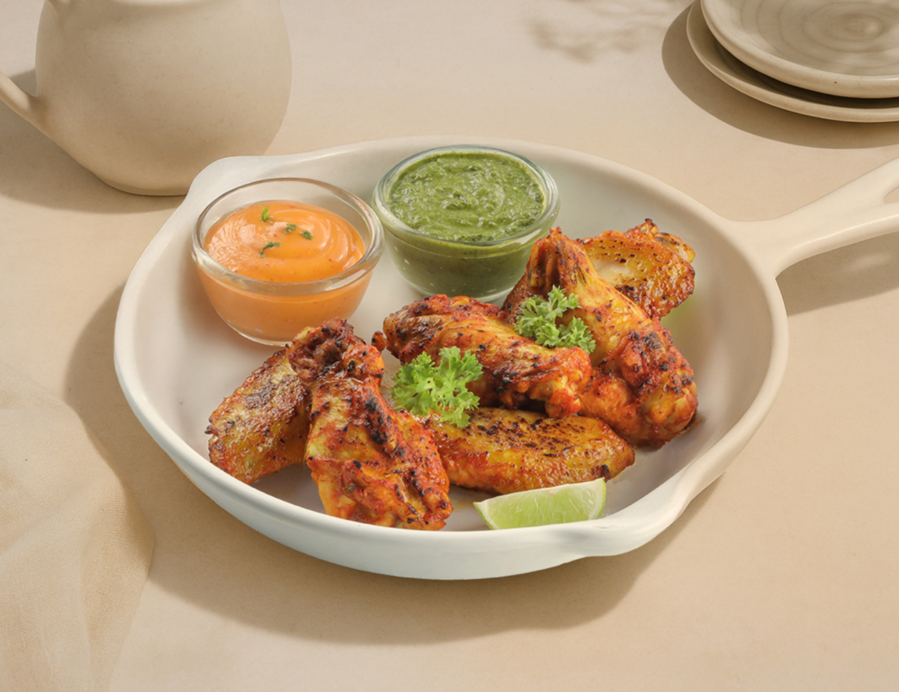 Smokin Hot Chicken Wings [6 Pcs]