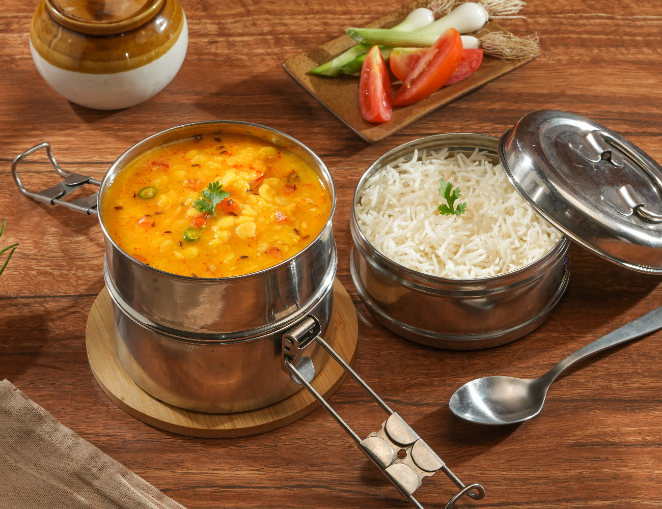 Homestyle Dal - RICE Meal