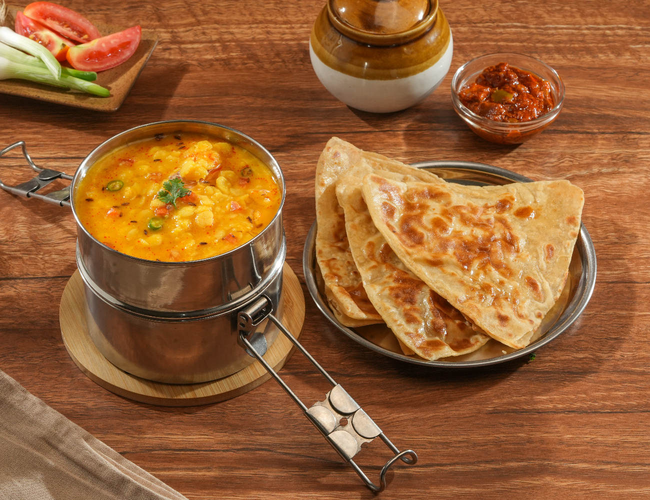 Homestyle Dal - PARATHA Meal