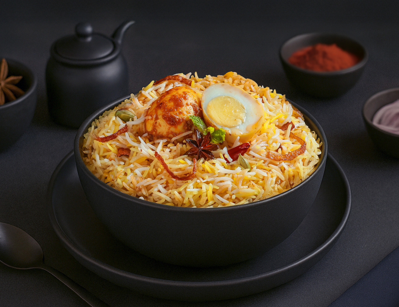 Egg Dum Biryani