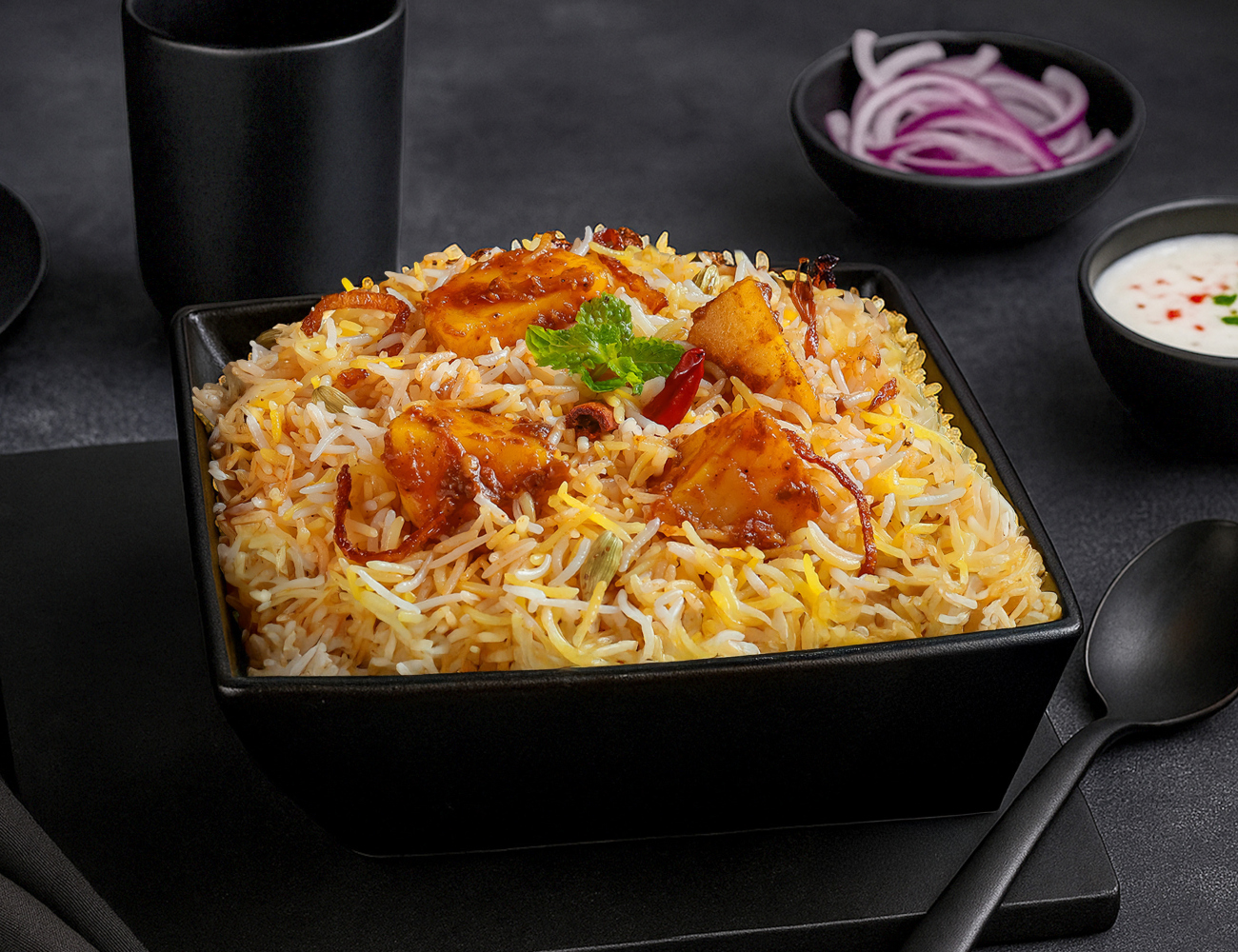 Aloo Dum Biryani