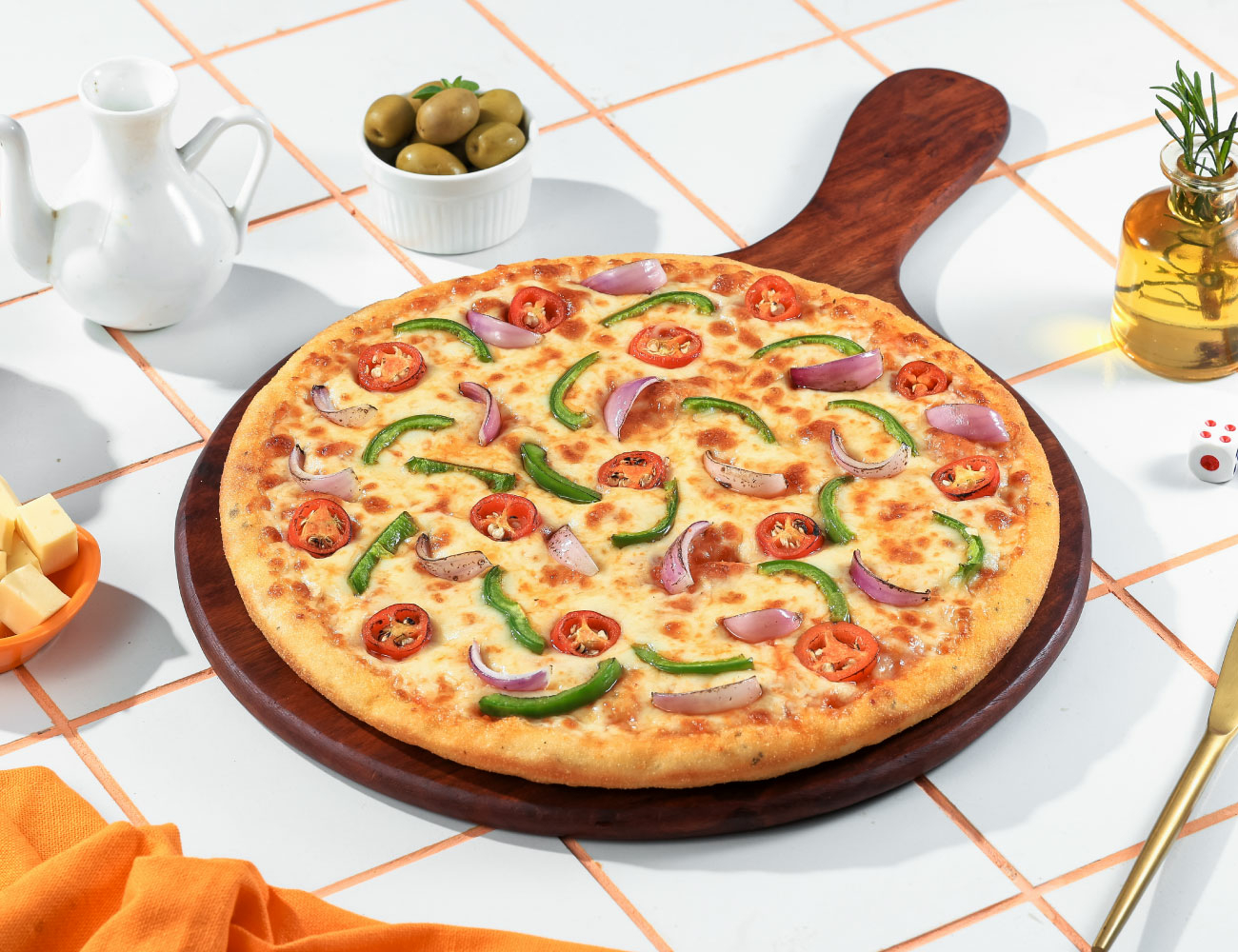 Fabulous Three CHEESE BLAST PIZZA [Regular 7"]