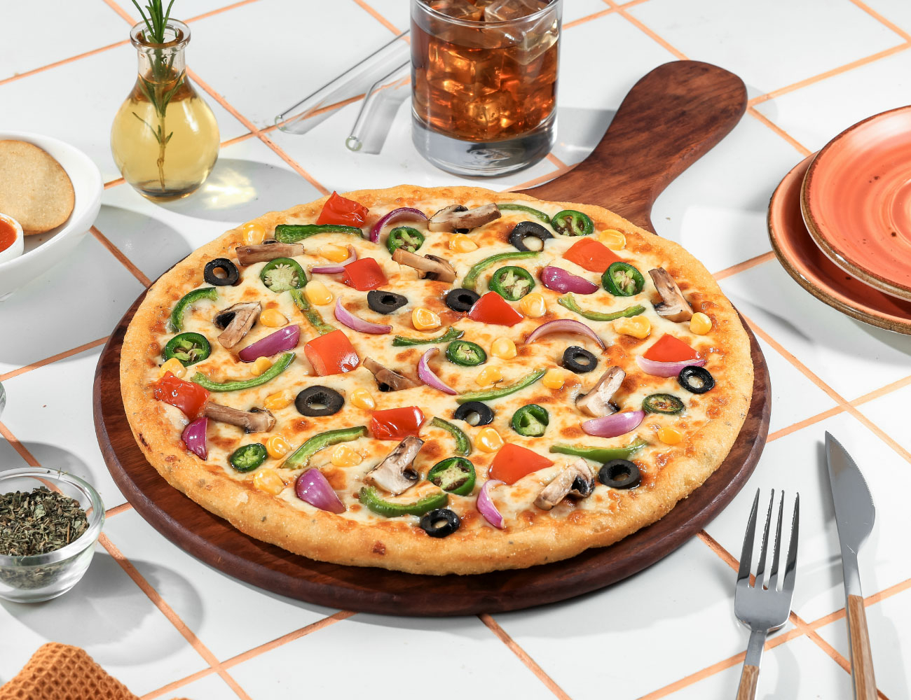 All Veggies Madness CHEESE BLAST PIZZA [Regular 7"]