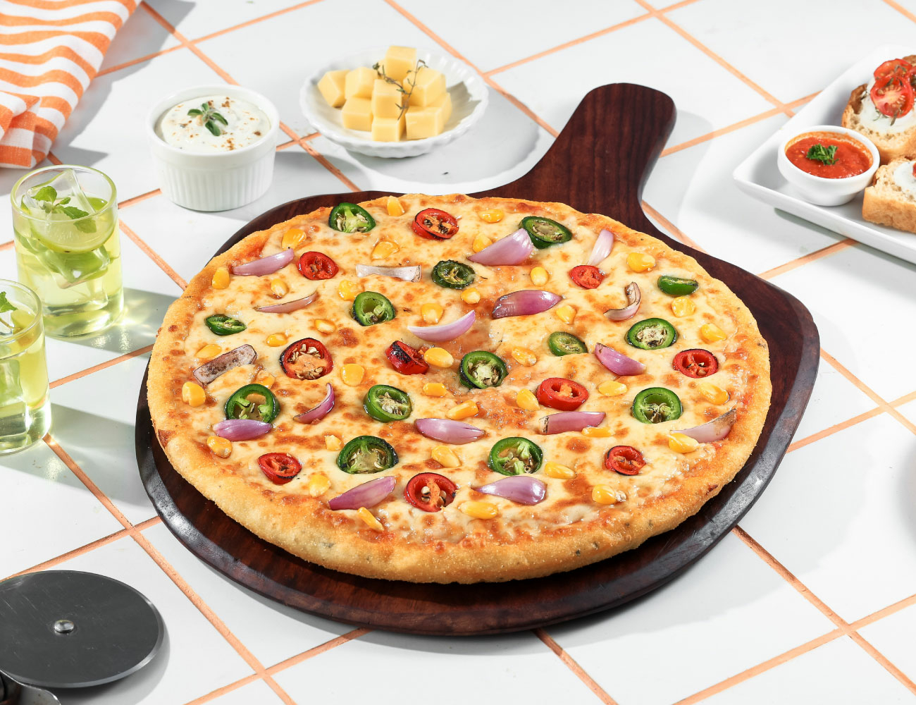 Spicy Mexicano CHEESE BLAST PIZZA [Regular 7"]