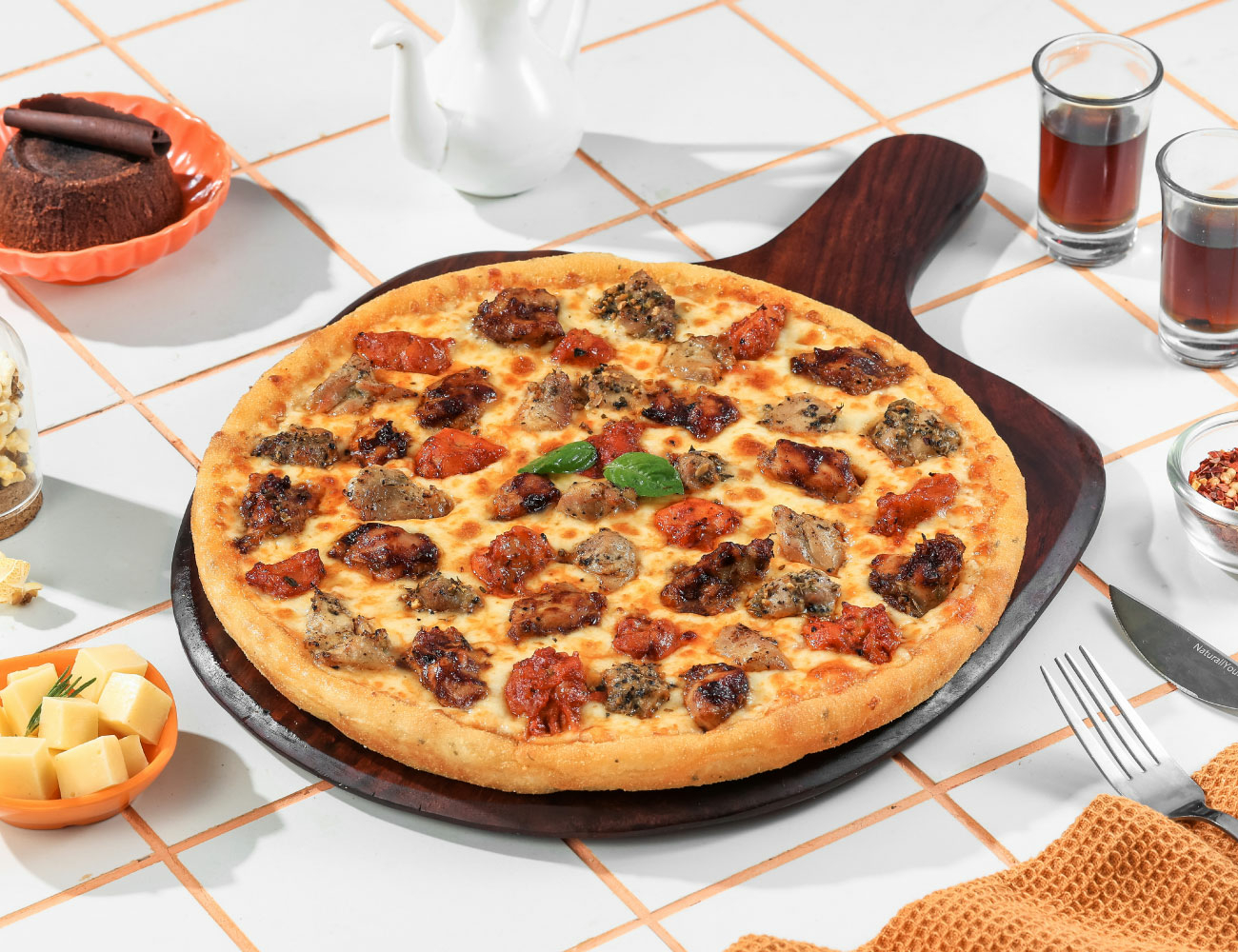The Meat Eater CHEESE BLAST PIZZA [Regular 7"]