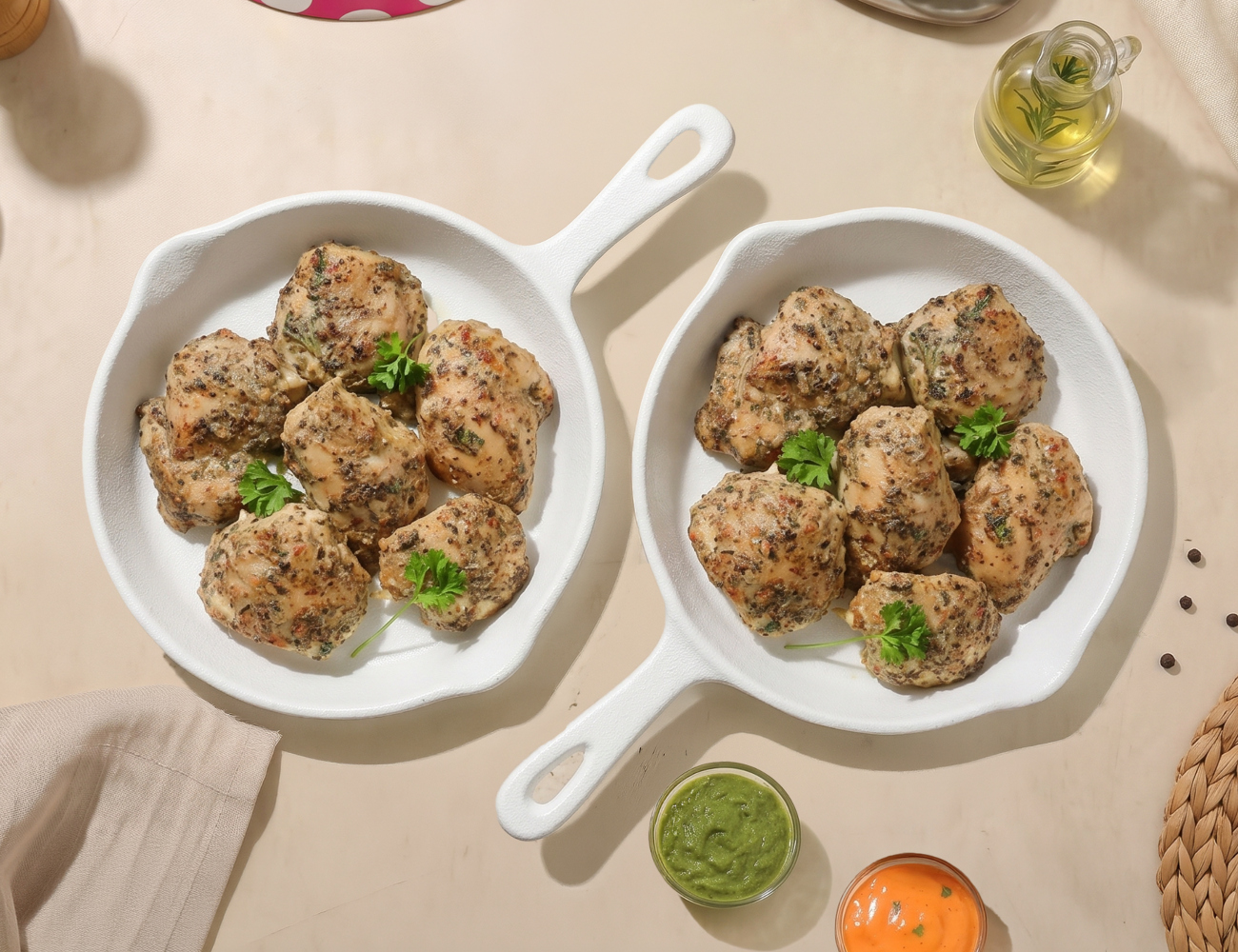 Pack Of 2 Appetizers - Boneless Herb Chicken