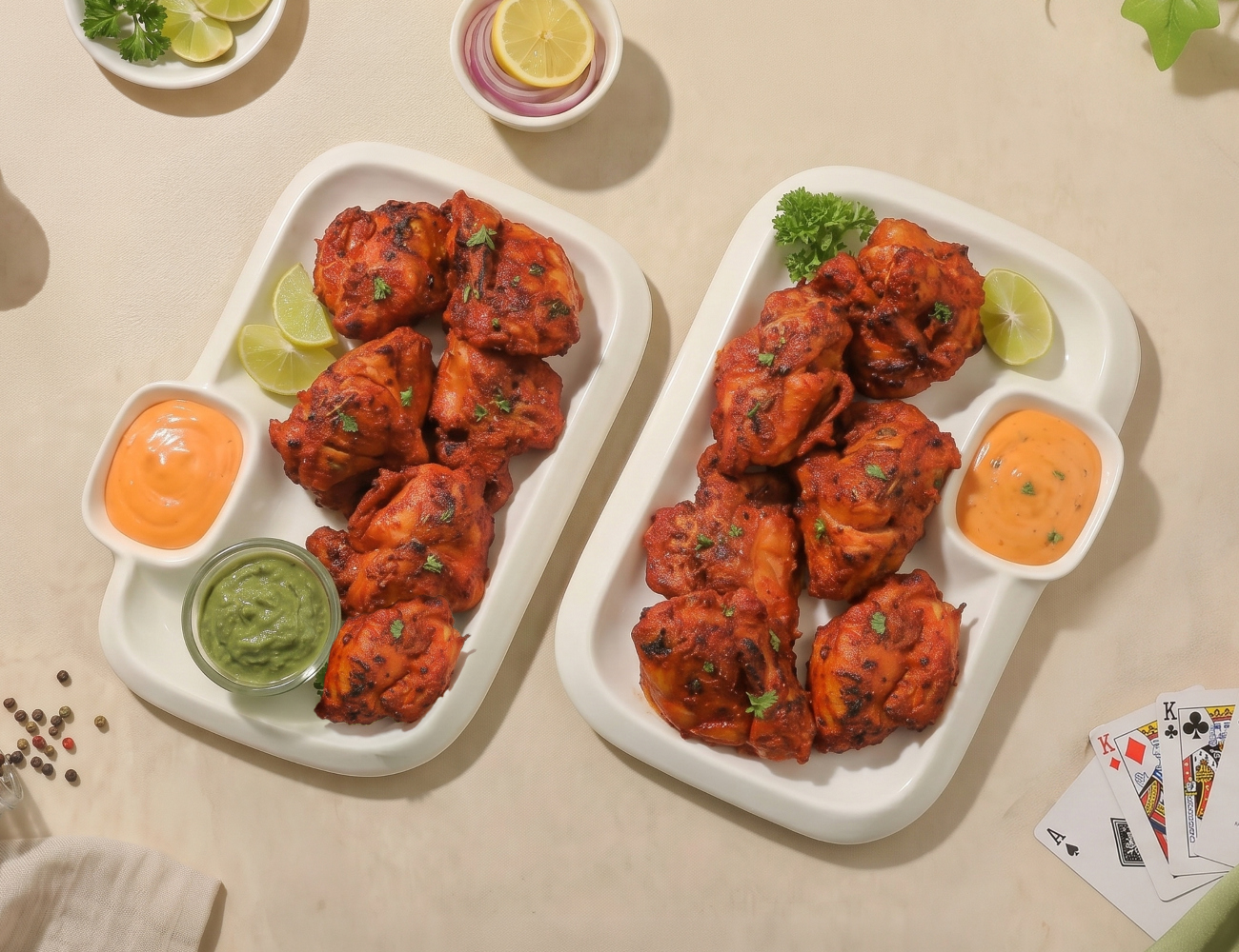 Pack Of 2 Appetizers - Boneless Peri Peri Chicken