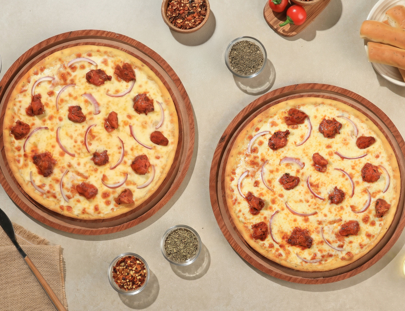 Pack Of 2 BIG Pizzas - Chicken Trailblazer