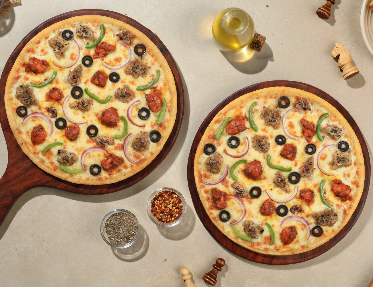 Pack Of 2 BIG Pizzas - Cluck Clash