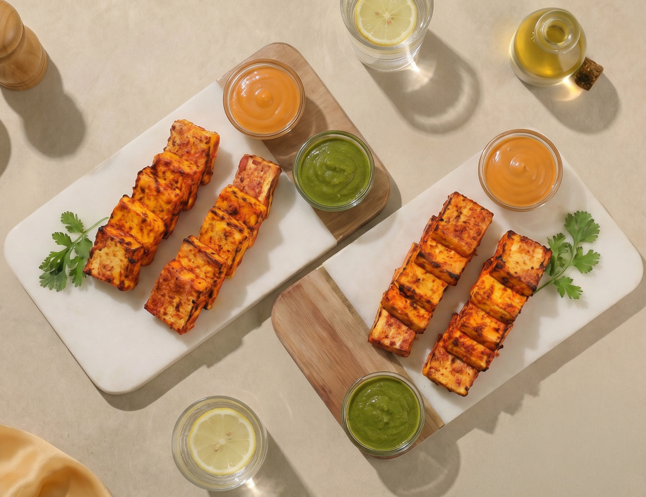 Pack Of 2 Appetizers - Peri Peri Paneer