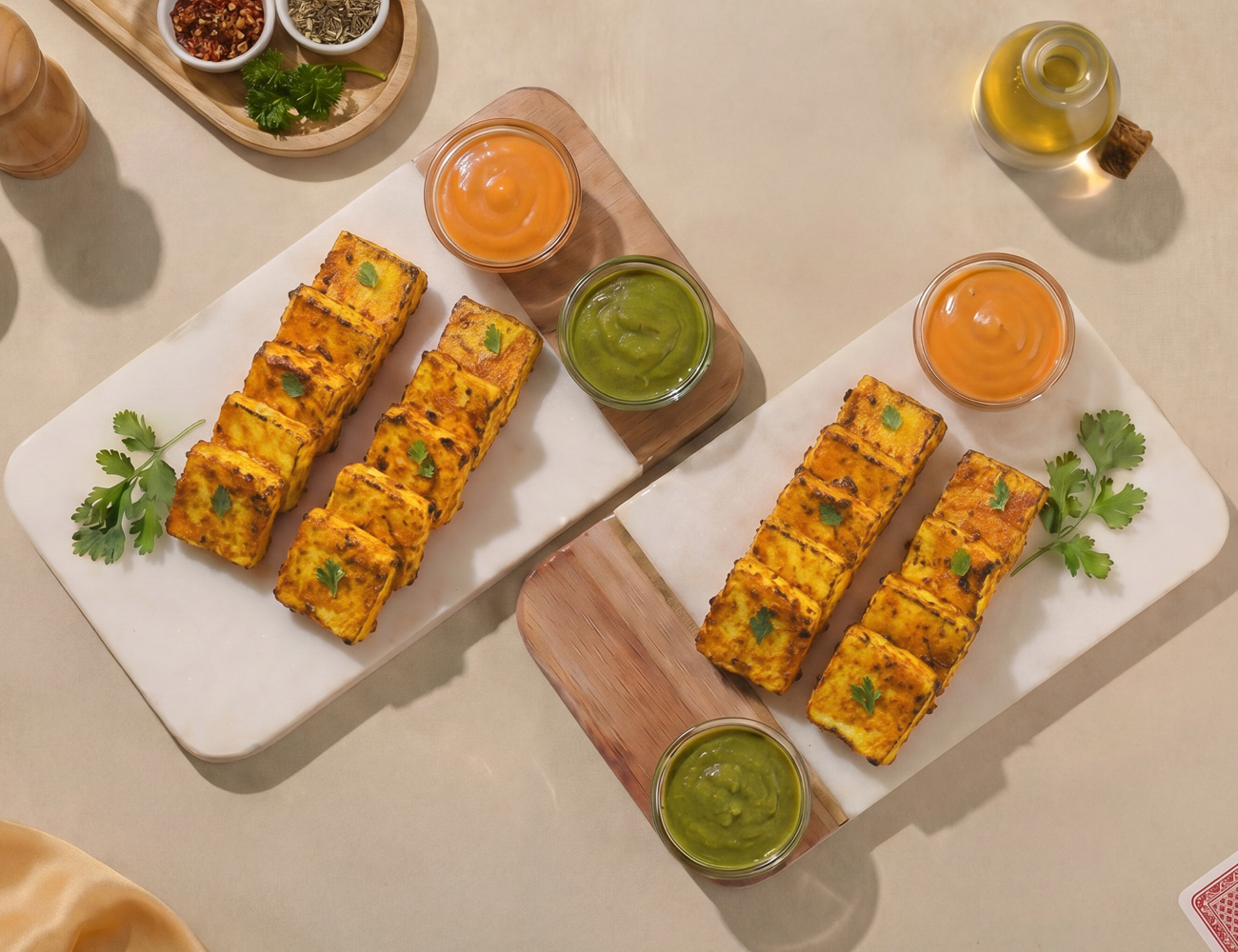 Pack Of 2 Appetizers - Tandoori Paneer
