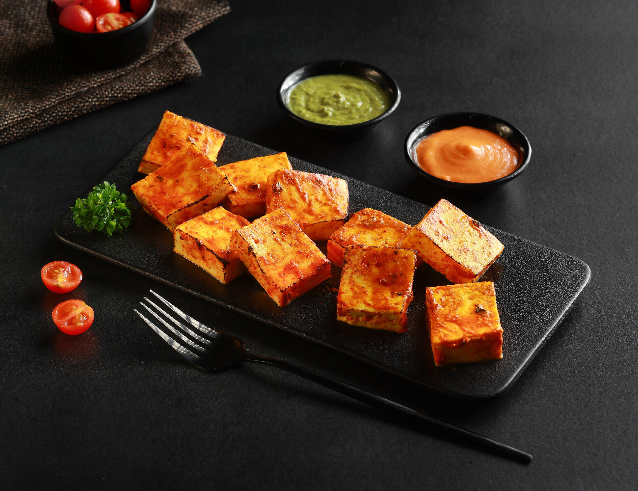 Paneer Smoked Skewers [10 Pcs]