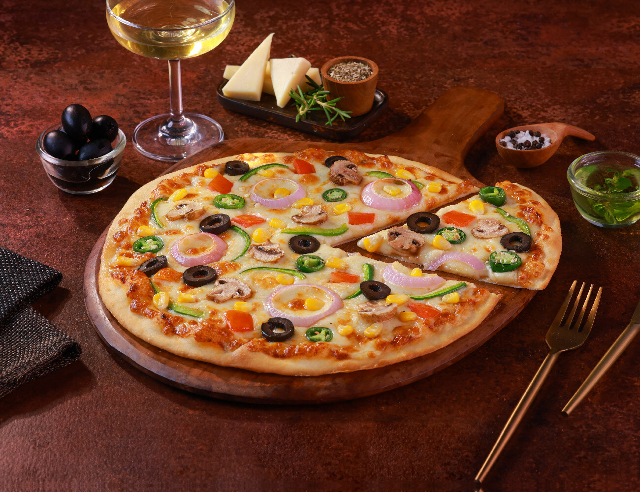 Veggie Houseful Pizza [10" Large]