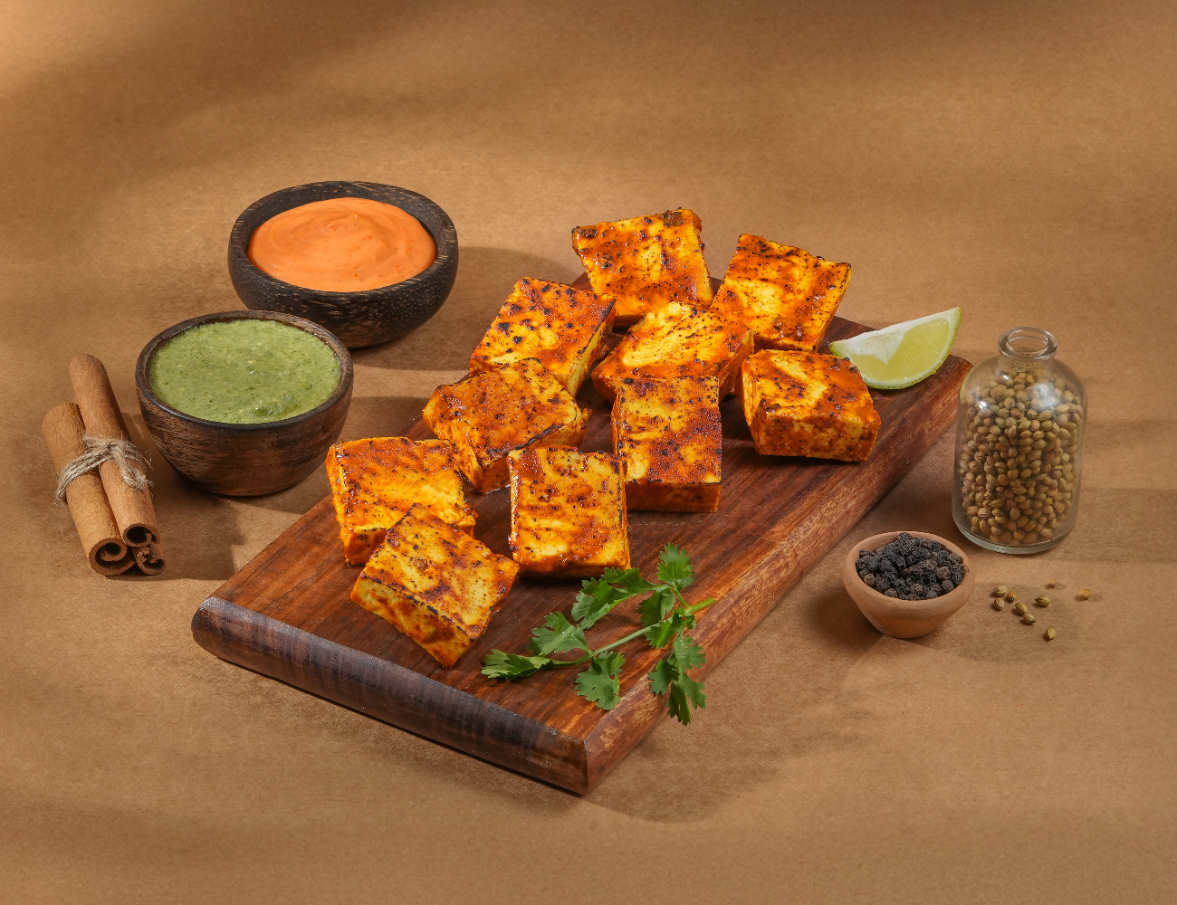Tandoor Grilled Paneer Tikka [10 Pcs]