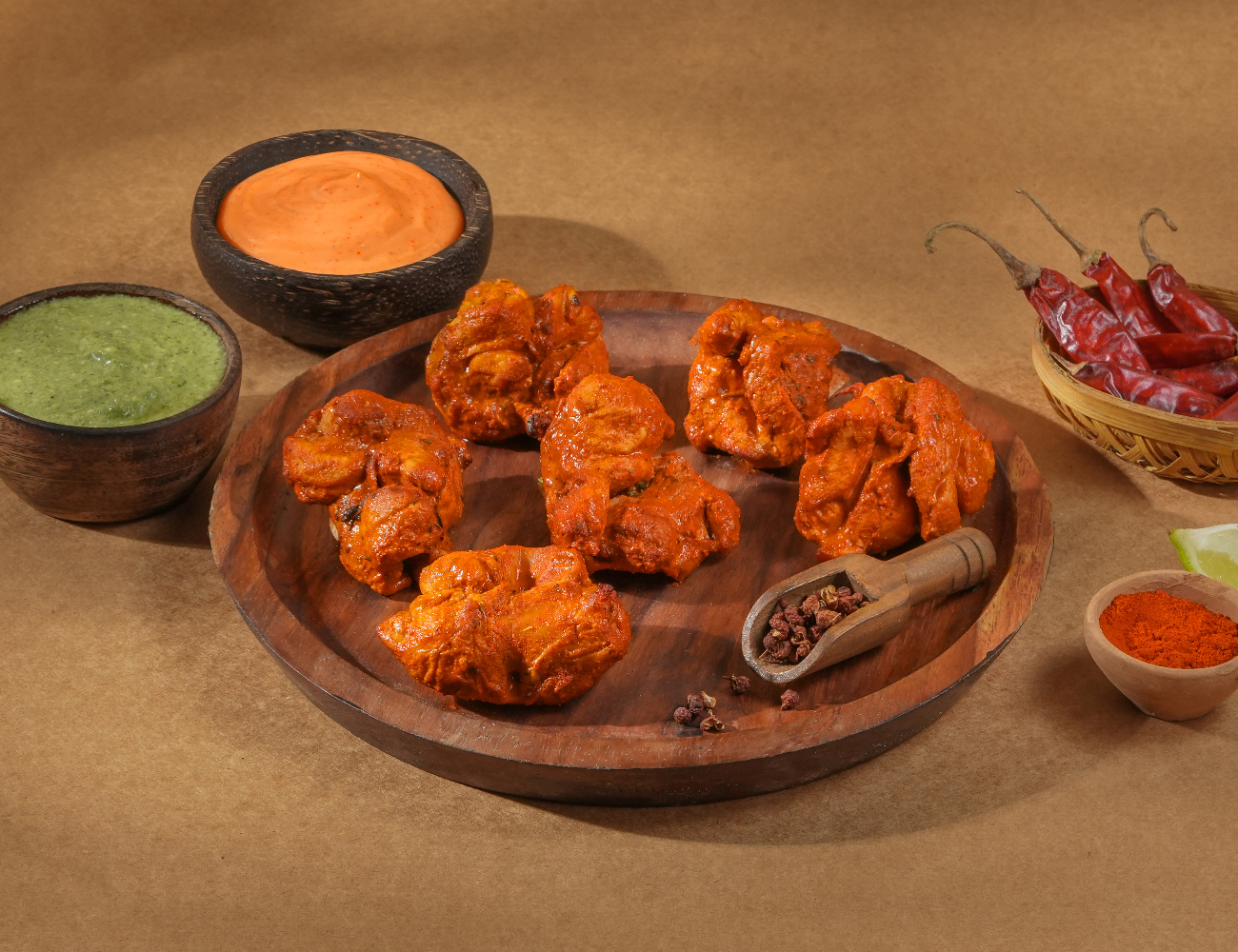Peri Peri Chicken Tikka [Boneless]