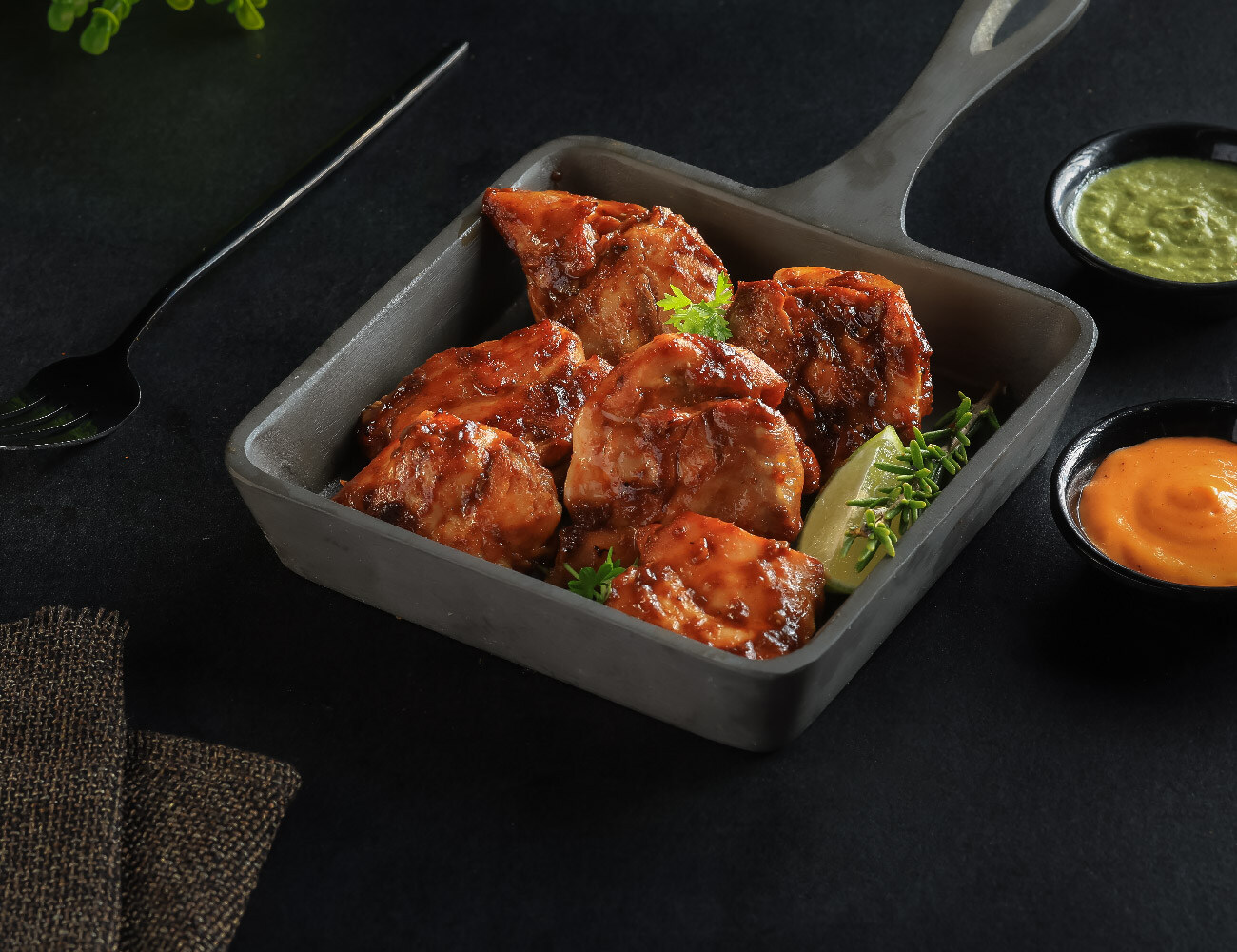 BBQ Chicken Skewers