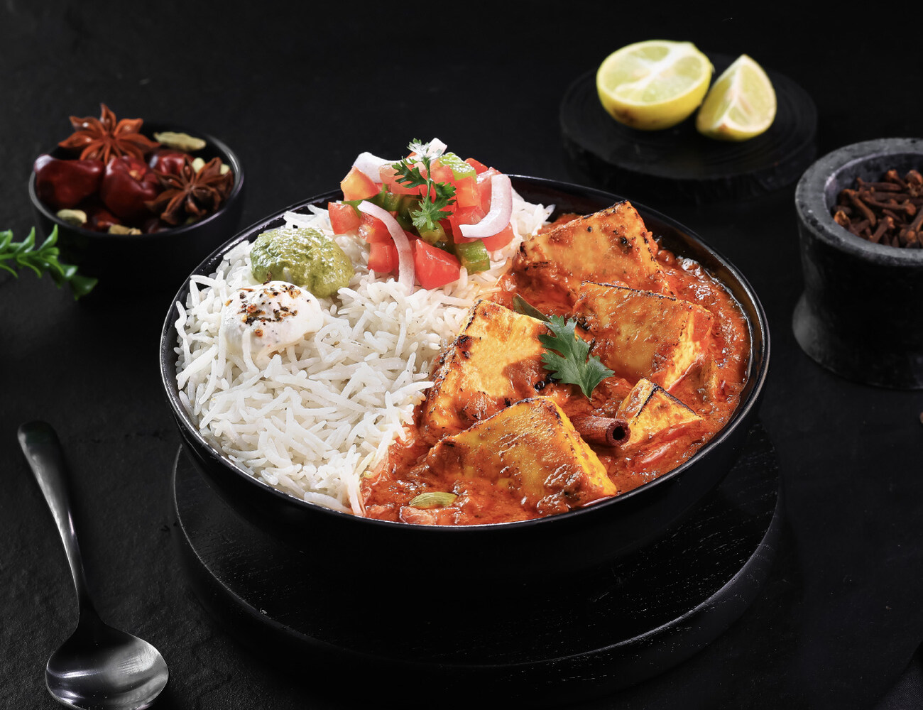 NH1 Paneer Tikka Masala [Steamed Rice] Bowl