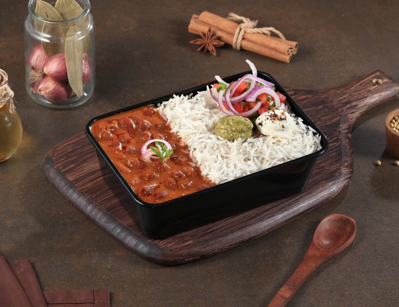 Dilli Wale Rajma Chawal Bowl
