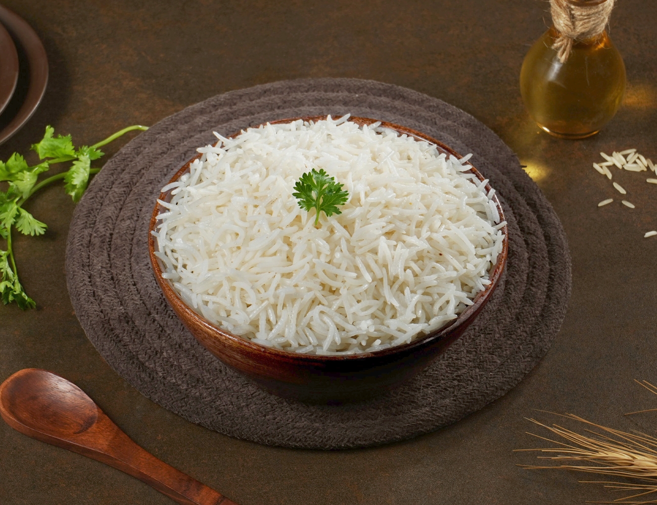 Steamed Basmati Rice [400g-Family Pack]