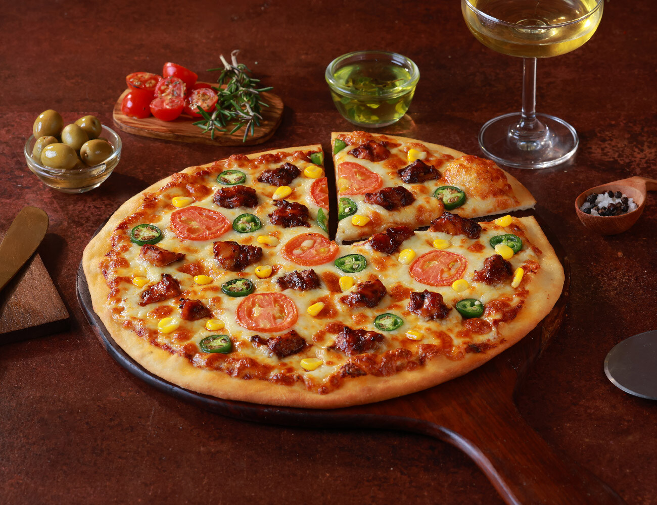 TexMex Chicken Cheese Blast Pizza [10" Large]
