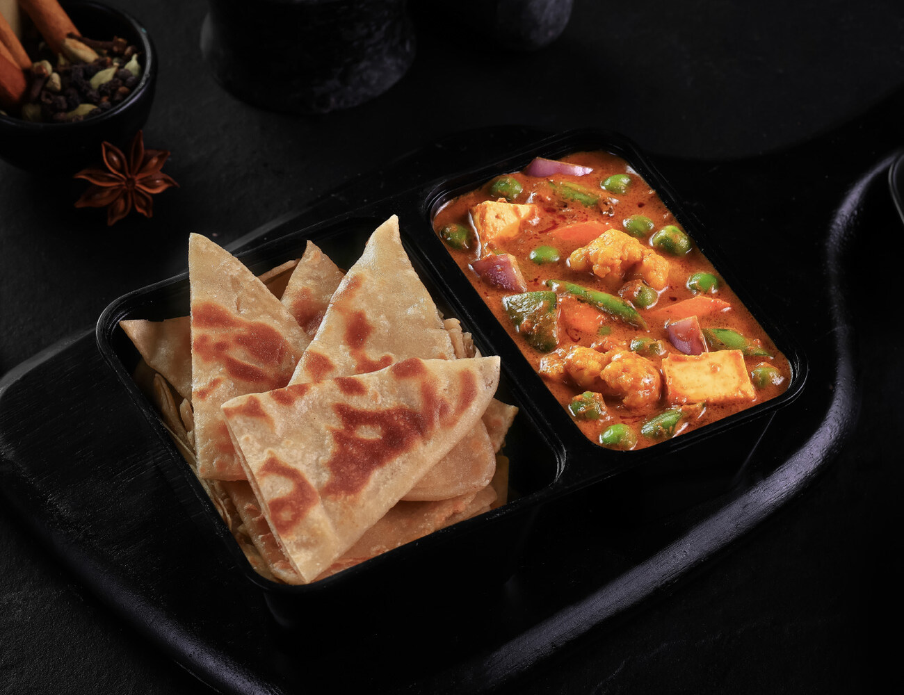 Patiala Subz Kadhai [Paratha] Bowl