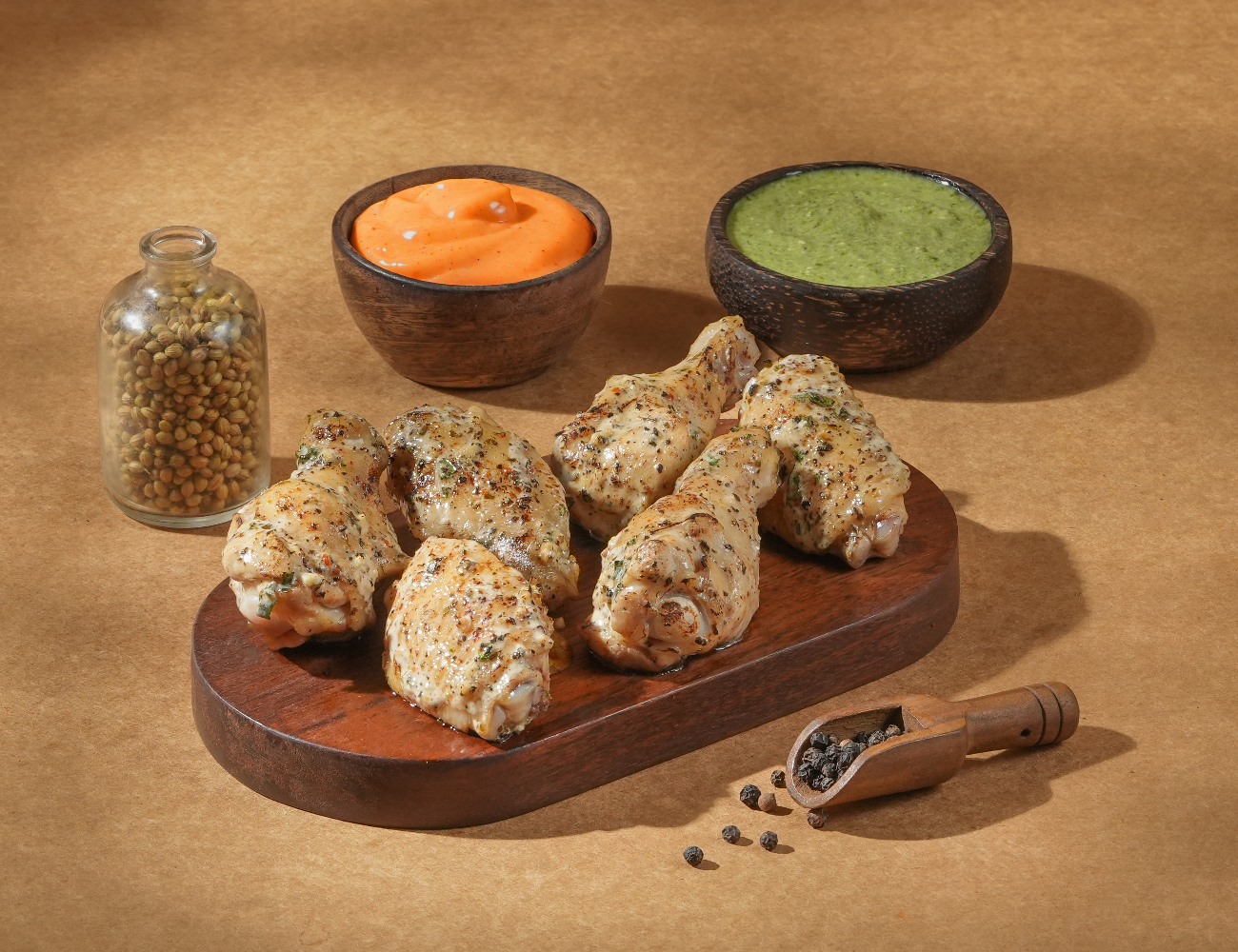 Kali Mirch Chicken Wings [6 Pcs]