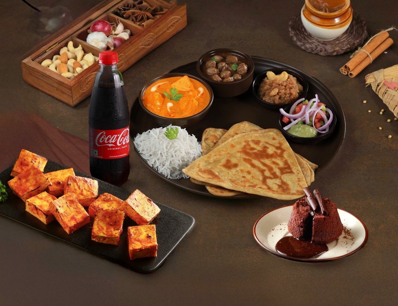 Any All-In-1-Meal + Any Starter [FREE Coke & Choco Lava Cake]
