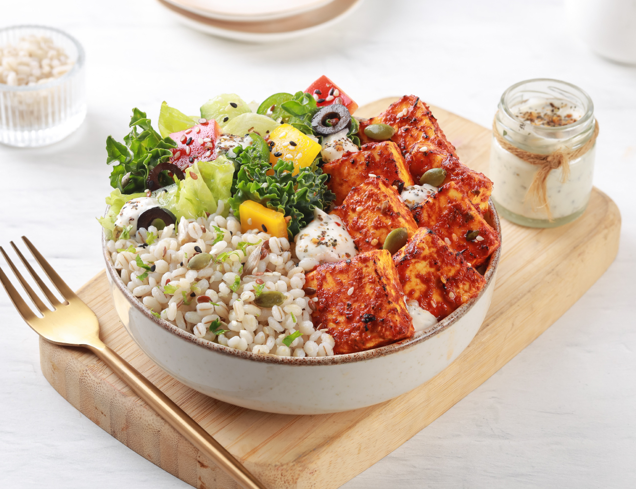 Paneer Peri Peri Power Bowl [50g - High Protein]