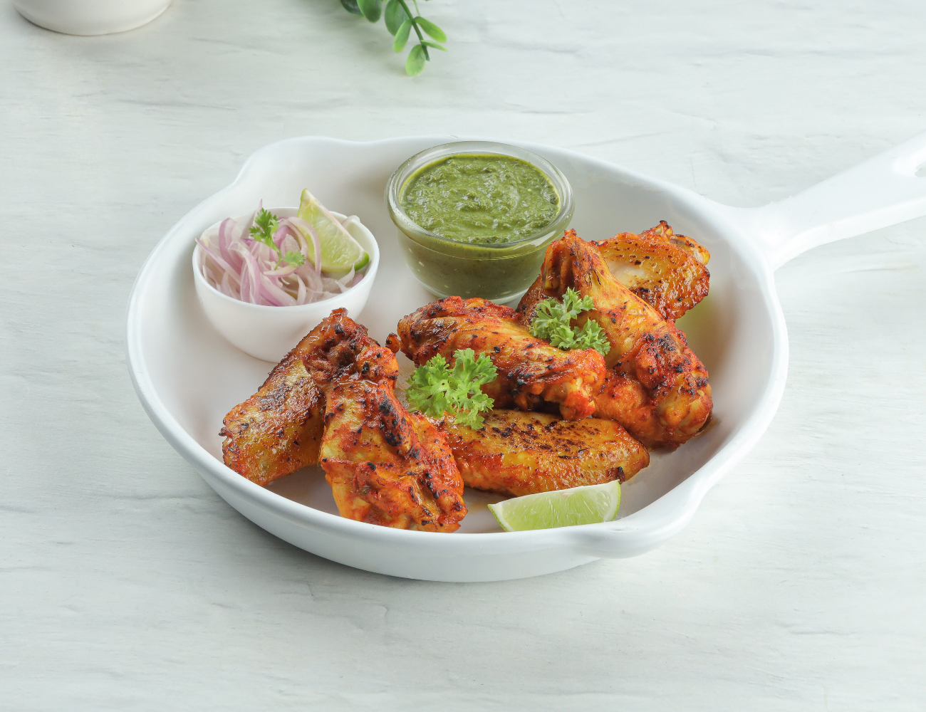 Tandoori Grilled Chicken Wings [46g - High Protein]