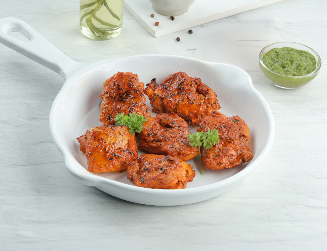 Tandoori Grilled Chicken Tikka [54g - High Protein, 370 Kcal]