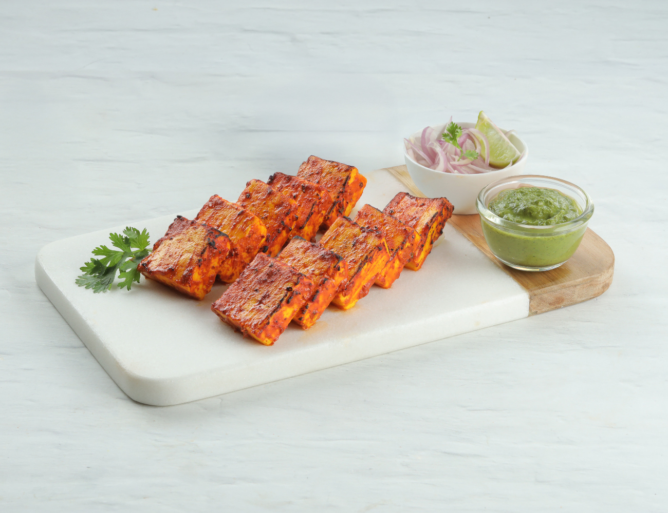 Peri Peri Grilled Paneer Tikka [40g - High Protein]