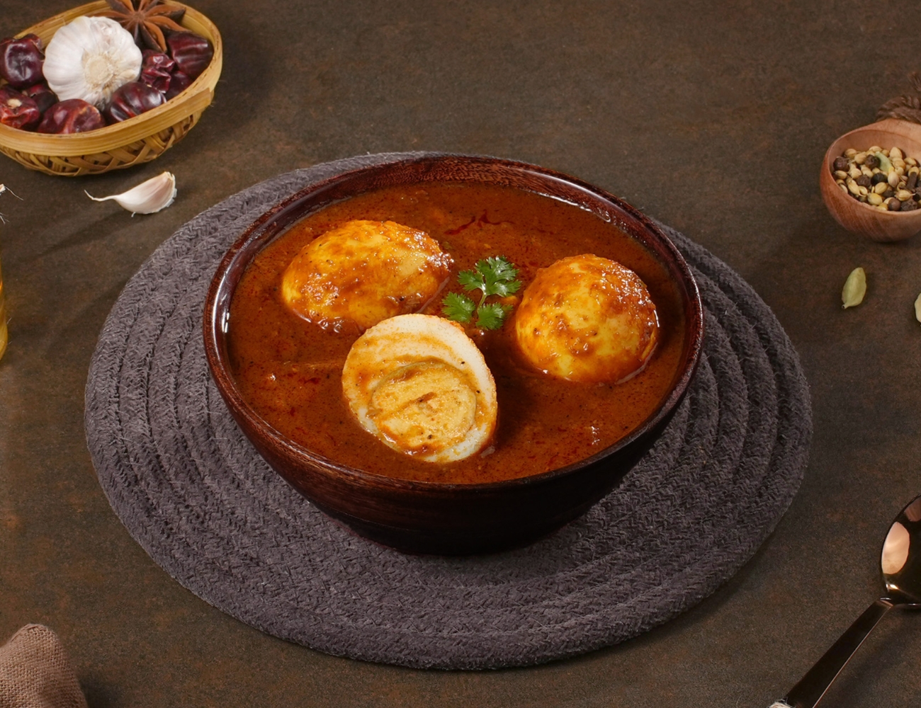 Homestyle Masala Egg Curry